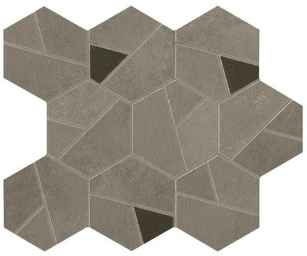 Мозаика Boost Pro Taupe Mosaico Hex Coffee