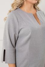 Платье 1289 серый Novita (Акция)