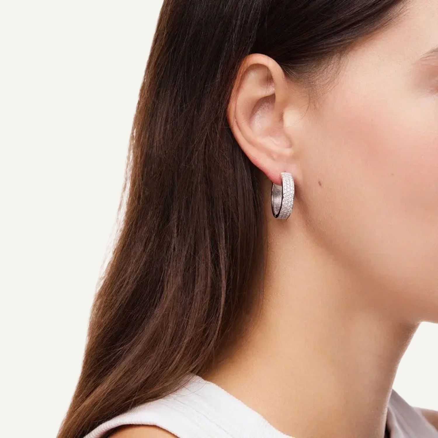 Серьги Big Gutty Earrings - Silver