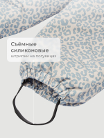 Комбинезон мембранный демисезонный Mjölk Blue Leopard, утеплитель 180гр/м2