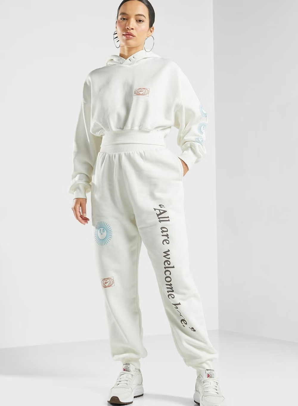 Толстовка женская REEBOK GOOD VIBES HOODIE