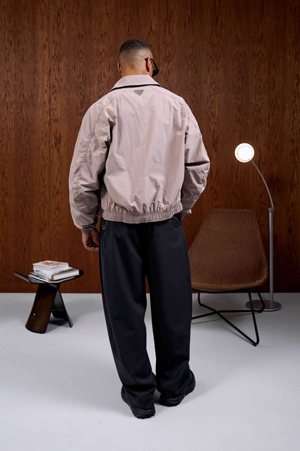 Куртка Nothomme Blue Monte Bent Knife Sleeve Workwear Turn-down Collar Jacket "Ebony Powder"