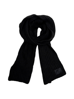 Шарф Calvin Klein Jeans Ribbed Knit Black Beauty
