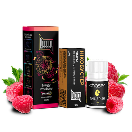 Chaser BLACK - Energy Raspberry (30ml, 5% nic)