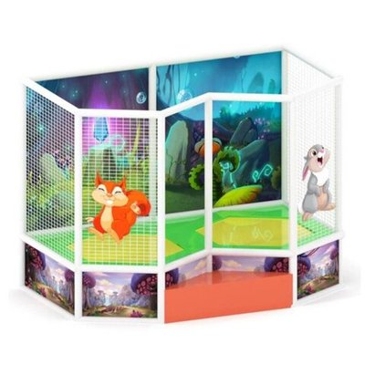 Спортивный батут "Весёлый заяц" (4,00*2,50*2,50м)