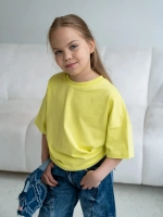 Футболка для девочки оверсайз