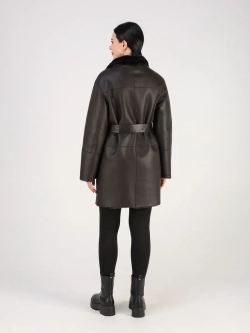 Дубленка зимняя шуба натуральная двухсторонняя