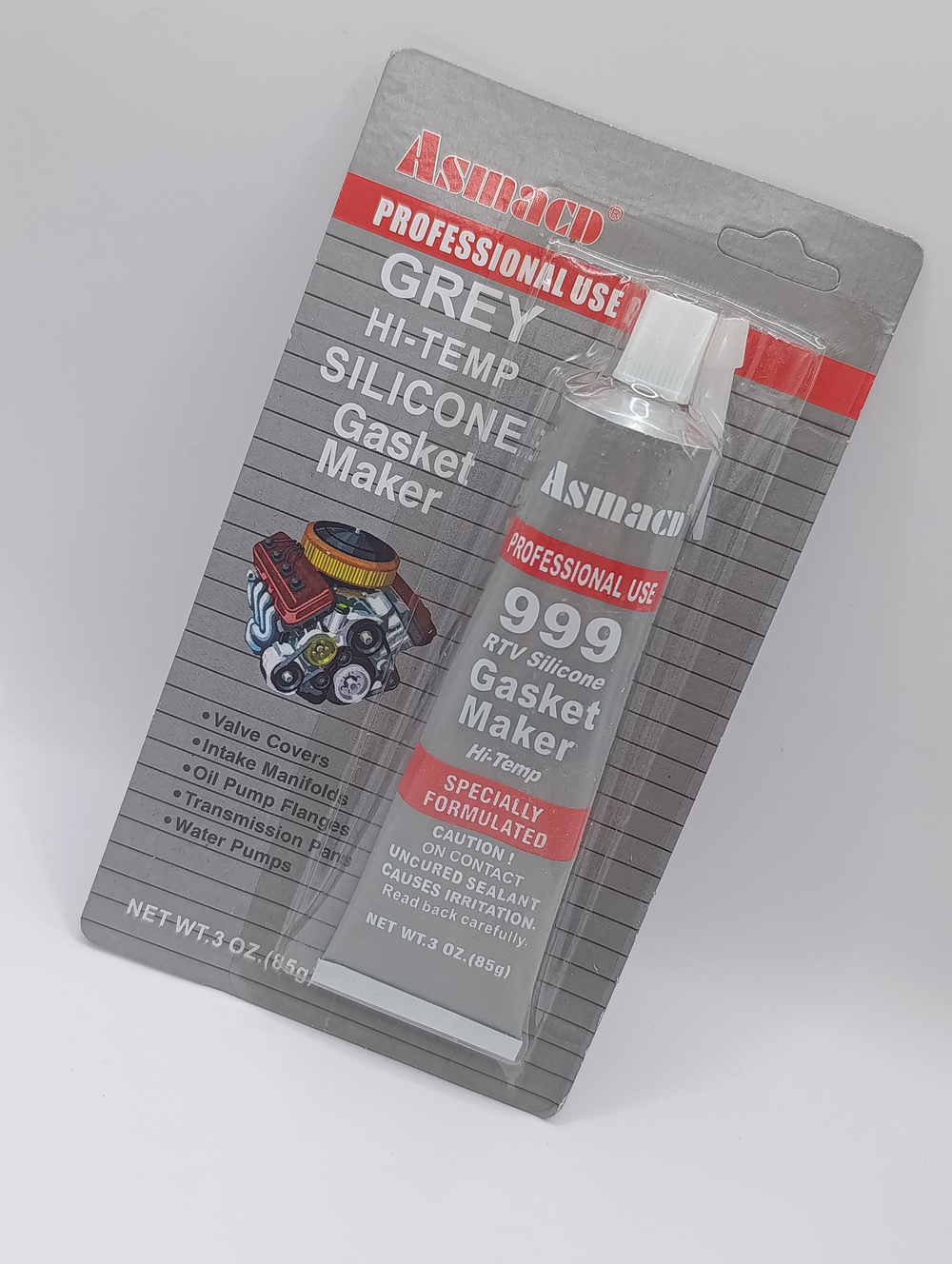 Герметик прокладок серый 85г Asmacd 999