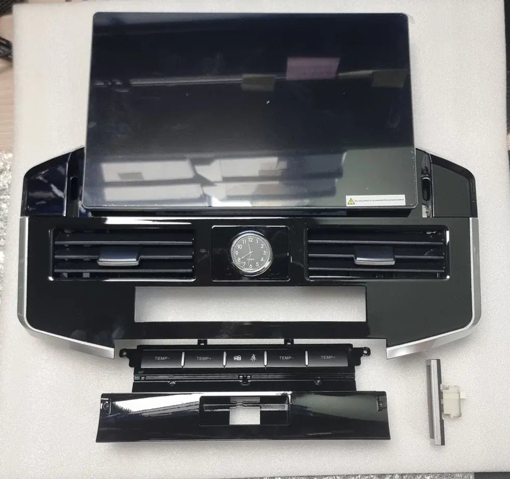 Магнитола Toyota Land Cruiser 200 2007-2015 (климат на ШГУ) - Carmedia LUX-LC200/KP13-S10 монитор 13" QLED+2K на Android 12, 4G SIM-слот, CarPlay