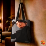 Сумка шоппер с принтом BTS