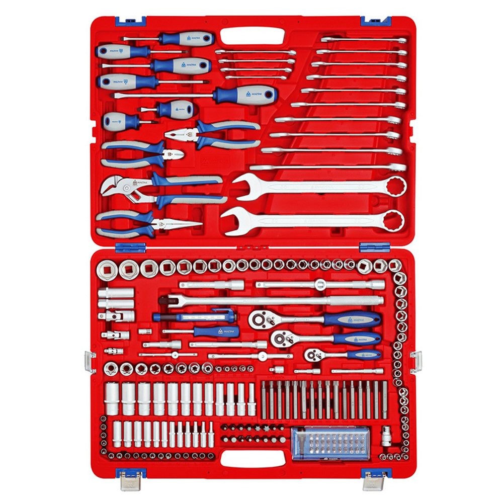 МАСТАК (01-212C) Набор инструментов универсальный, 212 предметов