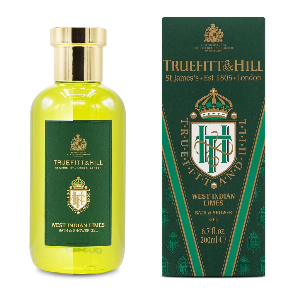 Truefitt &amp; Hill West Indian Limes Гель для ванны и душа 200 мл