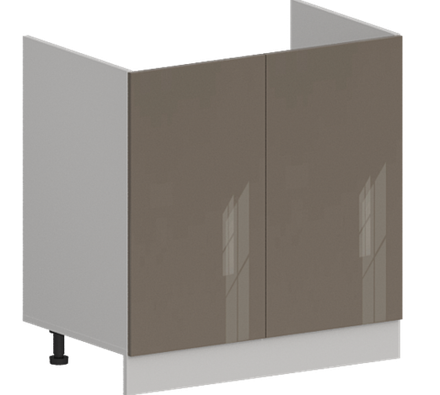 Кухня Модуль ШНМ 800 Графит / Капучино