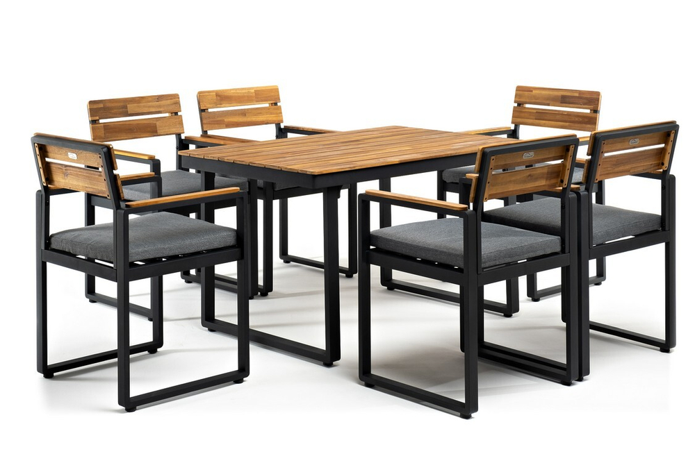 Обеденная группа из алюминия TOPA M