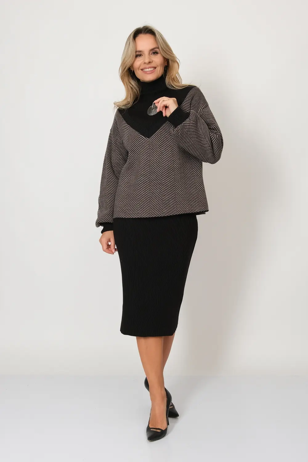 Костюм М 3306/кофе