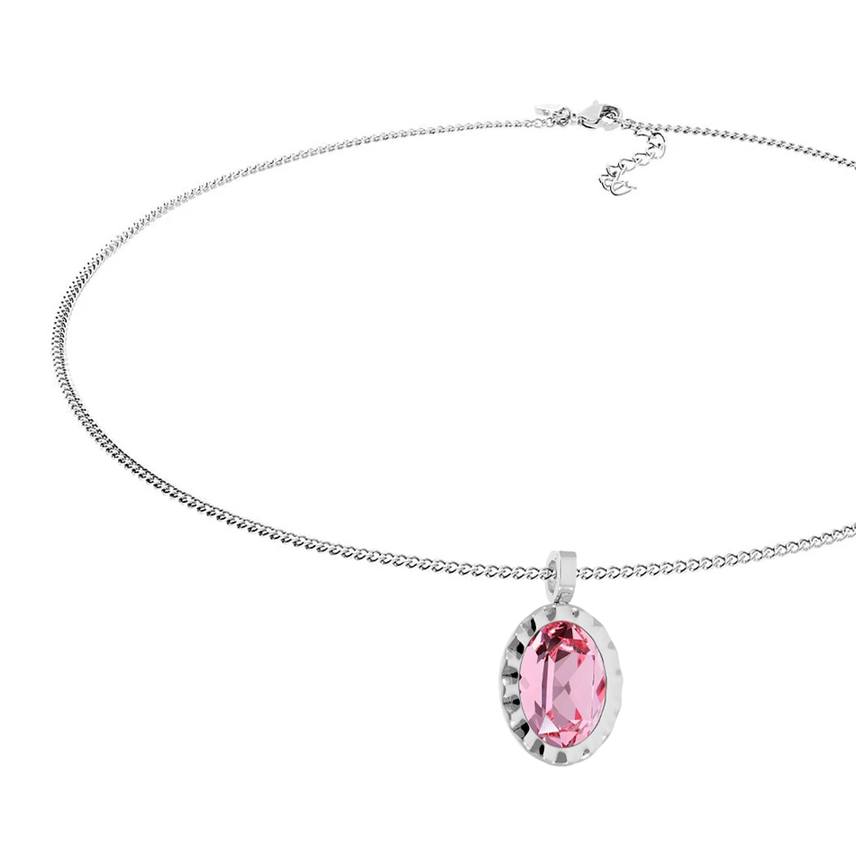 Колье Qudo TIVOLA UNICA big (S/P) Light rose 3 cm 420530