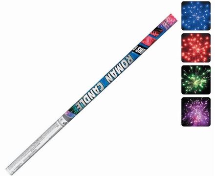 Римская свеча "Roman Candles" GWL-0009  5 залпов * 1"   (1/36)