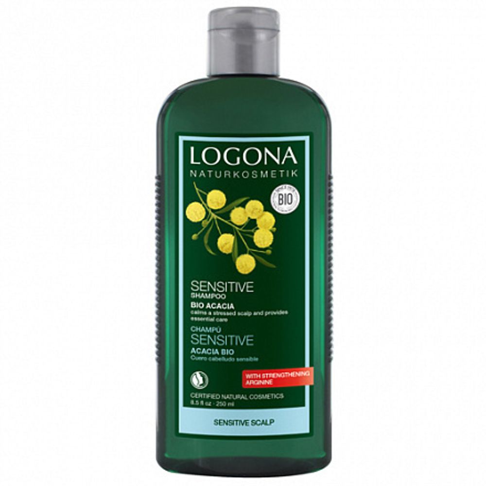 Шампунь для чувствительной кожи головы с Био-Акацией 250 мл (LOGONA)