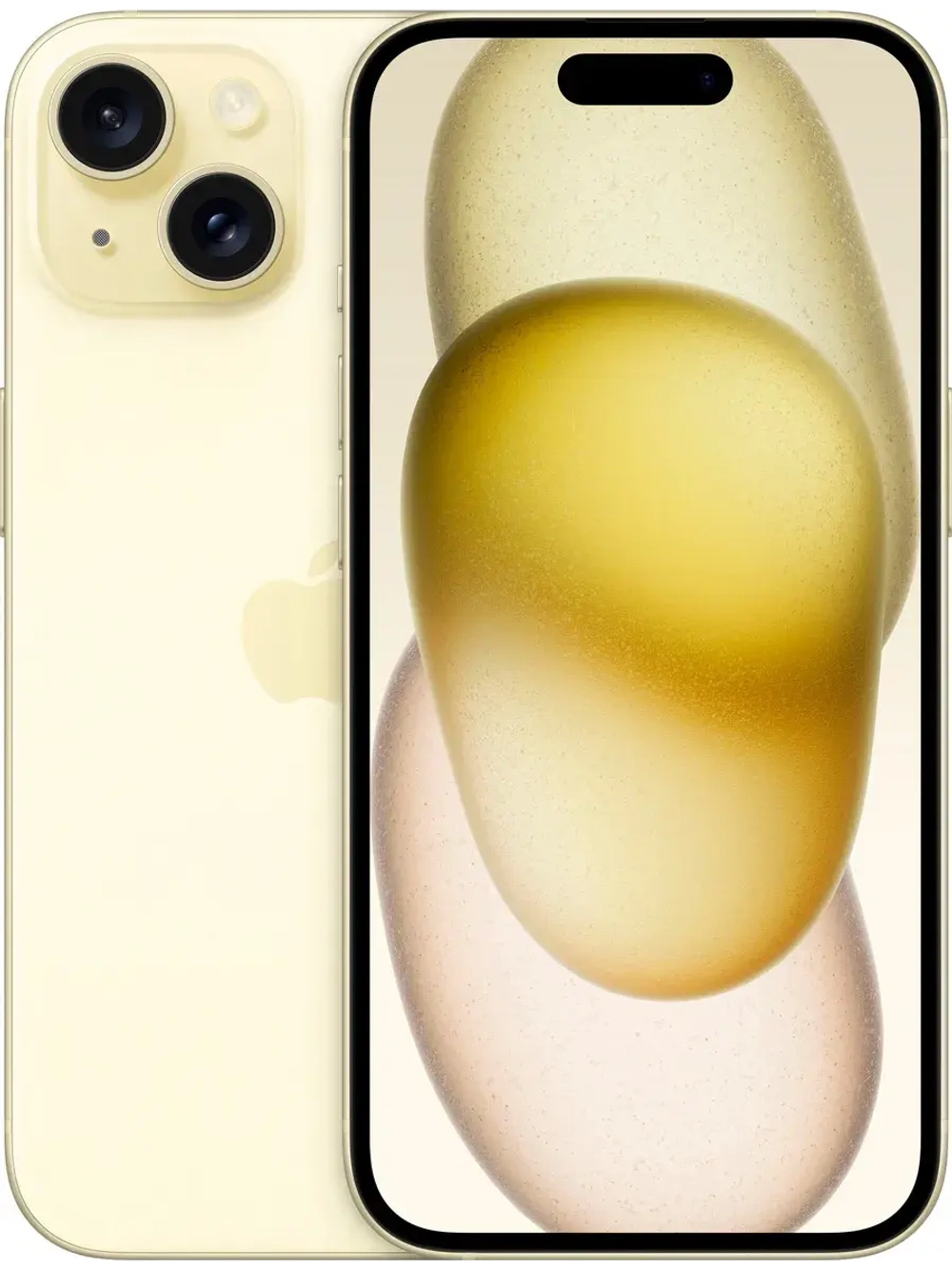 Смартфон Apple iPhone 15 128 ГБ; nanoSIM+eSIM; желтый