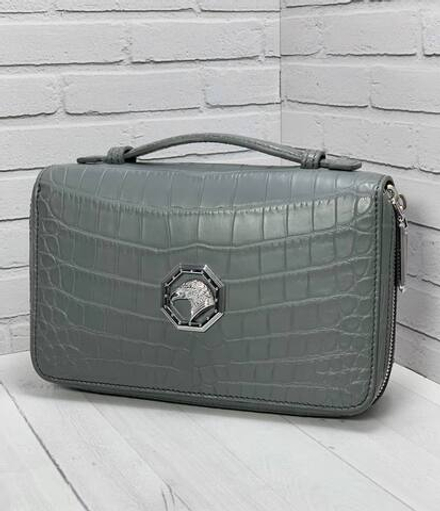 Сумка-мессенджер Stefano Ricci из кожи крокодила