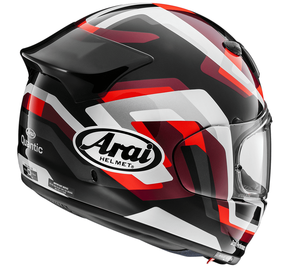 Мотошлем ARAI QUANTIC Snake Red