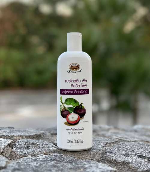 Гель для душа с экстрактом Мангостина Mangosteen Peel Liquid Soap Abhaibhubejhr