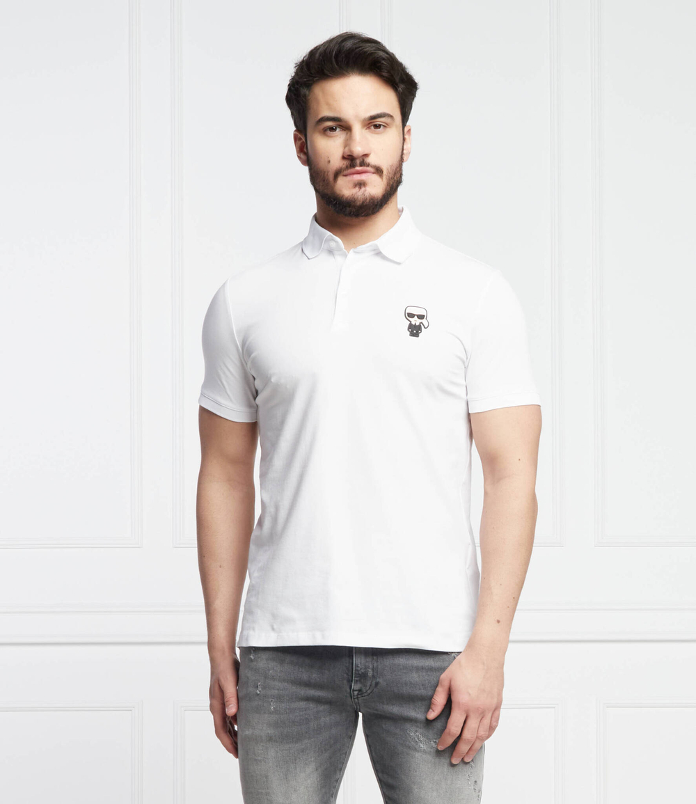 поло Karl Lagerfeld - белый(745022 500221)