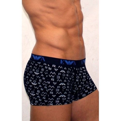 Мужские трусы боксеры т-синие Emporio Armani