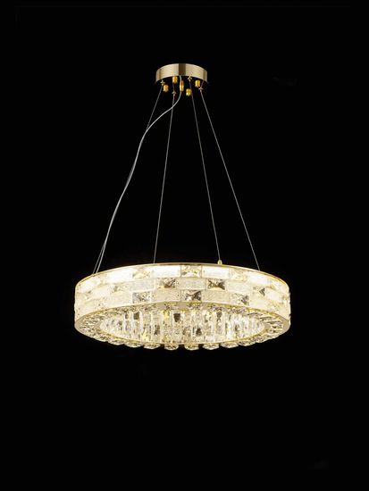 E75-ф600*H120 H GOLD (1) Люстра NW