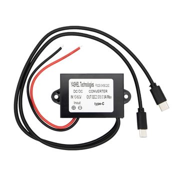 Преобразователь постоянного тока QC3.0 12 конвертер DC - Type-C 5A, фото №896152332