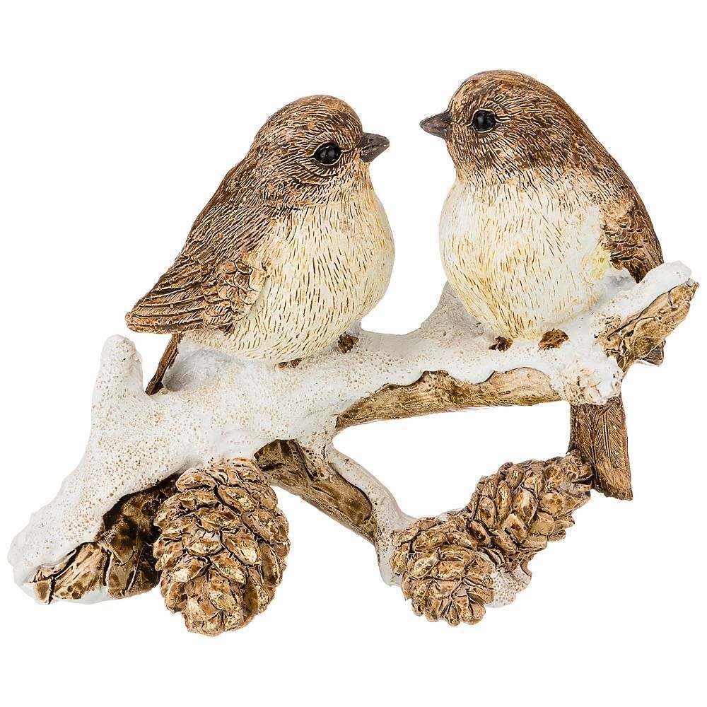 ФИГУРКА "ПТИЧКИ" 11*6*9 СМ. (КОР=48ШТ.)