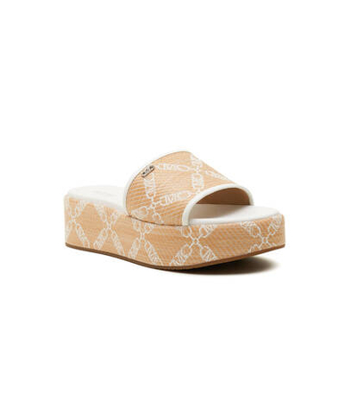 Шлепанцы EMBER WEDGE Michael Kors - бежевый(40S4EBFS2Y)