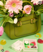 Nike Matt Apple (1,1-1,3 мм) цв. Зеленый, натуральная кожа