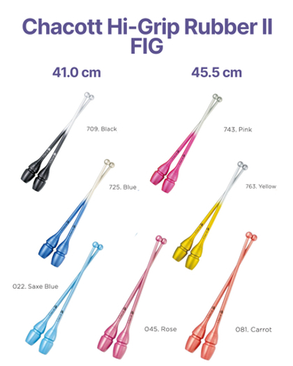 Булавы CHACOTT Hi-Grip Rubber II - 41 см (FIG)