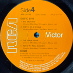 David Bowie ‎– David Live 2LP (Англия 1977г.)