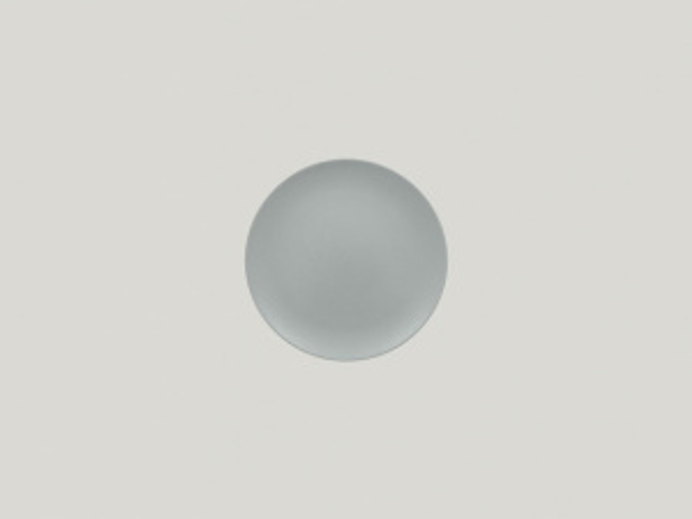 Тарелка RAK Neofusion Mellow Pitaya grey круглая плоская 24 см (81220345)