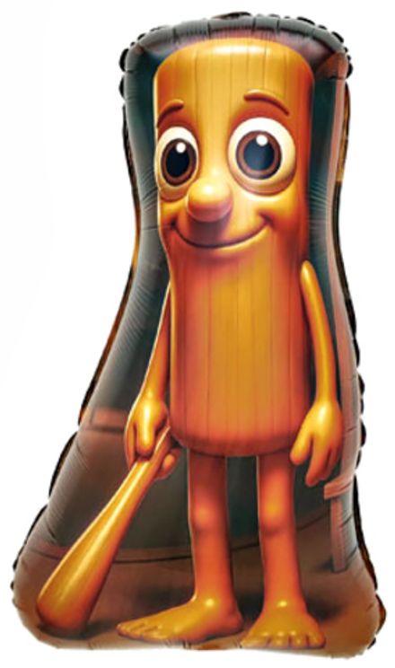 Фигура "Мем Бейсбольная бита - Тунг-Тунг-Тунг Сахур"