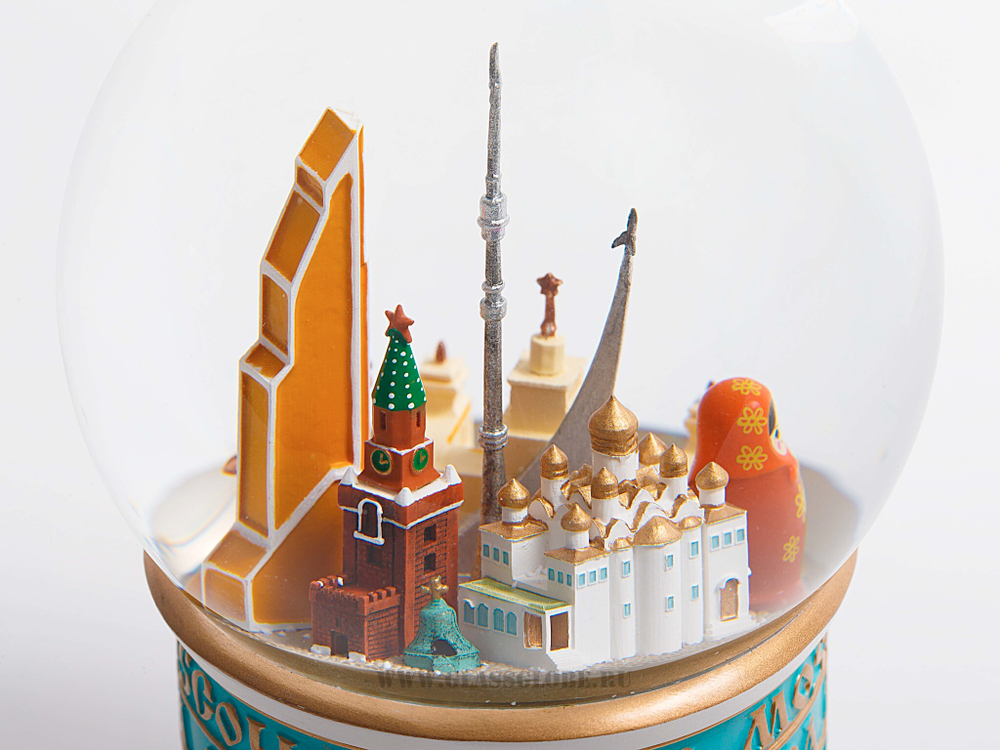 Шар со снегом  Москва