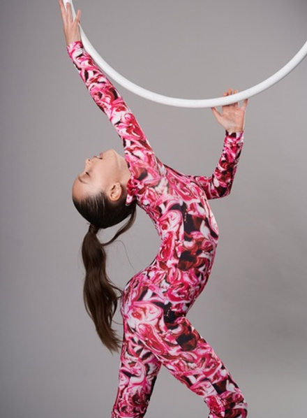 Jumpsuit "Acrylic cherry"