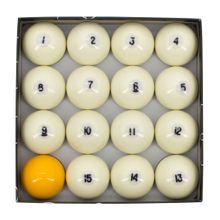 Комплект шаров 60,3 мм "Classic Standard" (желтый биток)