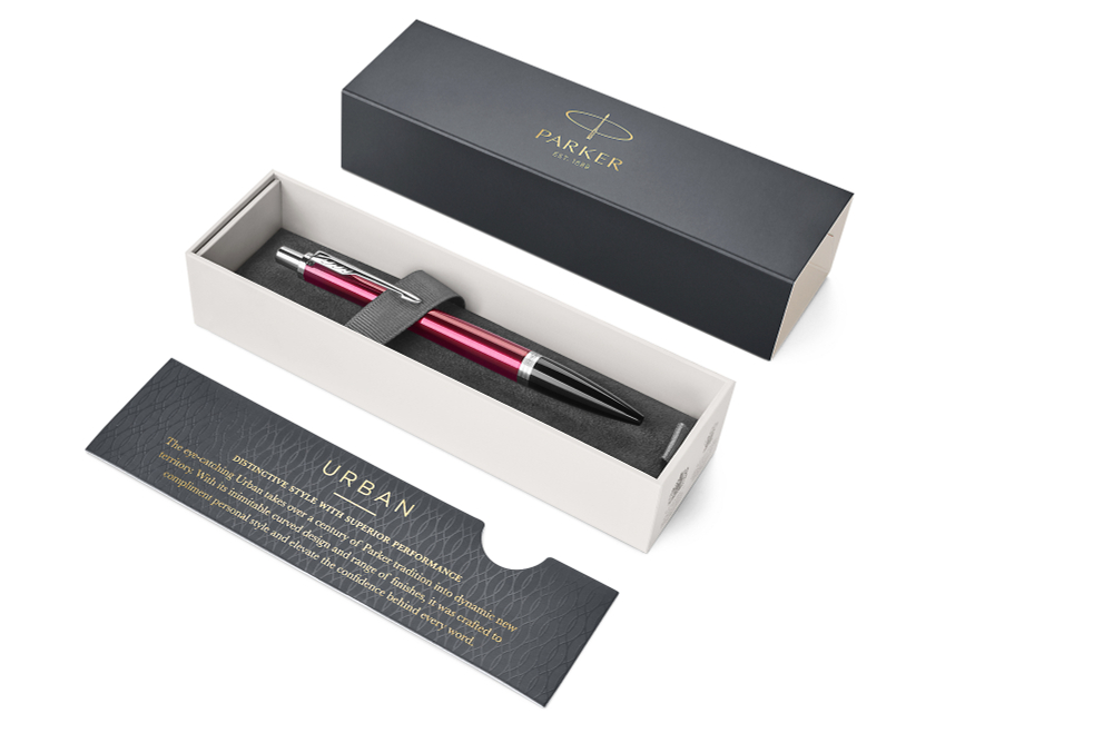 Ручка шариковая Parker Urban Core, Vibrant Magenta CТ.