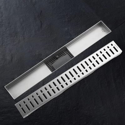 Трап канализационный углов, 40 мм, 800х70 мм, Gappo, нерж сталь, G88007-3