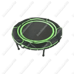 Каркасный батут, диаметр 3,3 фт, черно-зеленый