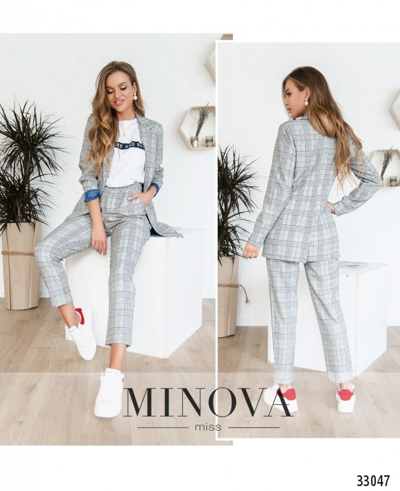 Костюм 5007-голубой Minova