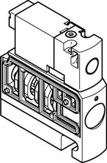 CPVSC1-M1HT-M-T-Q4 Распределитель с электроуправлением