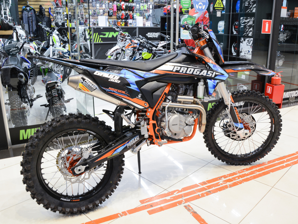Мотоцикл эндуро PROGASI GAUDI 300CC Orange/Blue 21/18