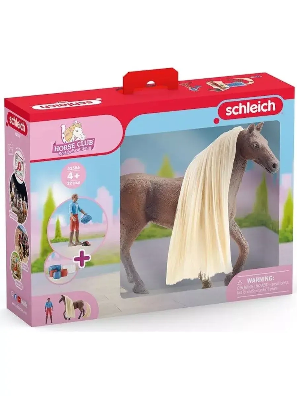 Набор Лео и Рокки с лошадью Скалистых гор Schleich 42586