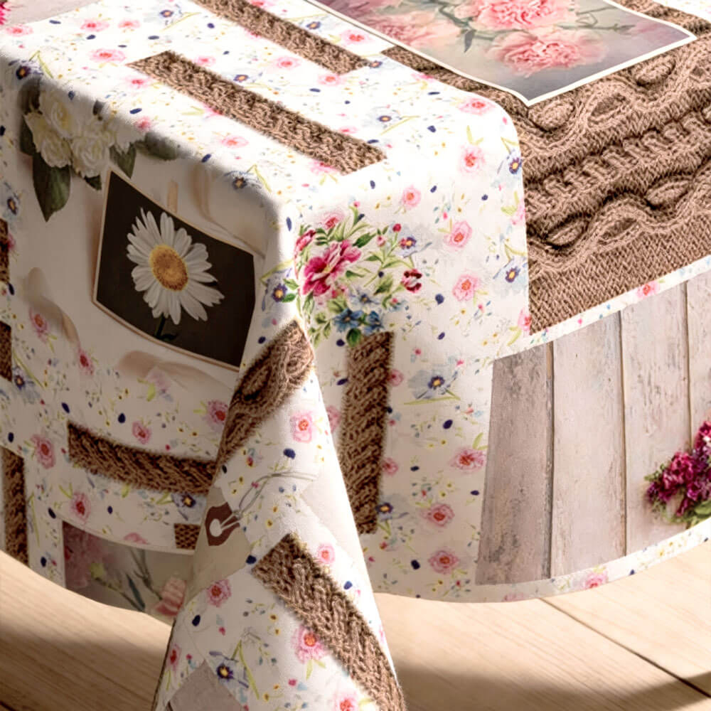 Клеенка MIRELLA 140см*20м ПВХ на нетканной основе, 067A