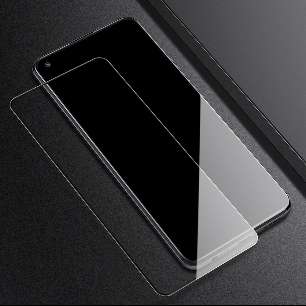 Закаленное стекло 6D для смартфона Realme 8i, 7i и OPPO A33, A53, A54, A55 с черной рамкой, G-Rhino