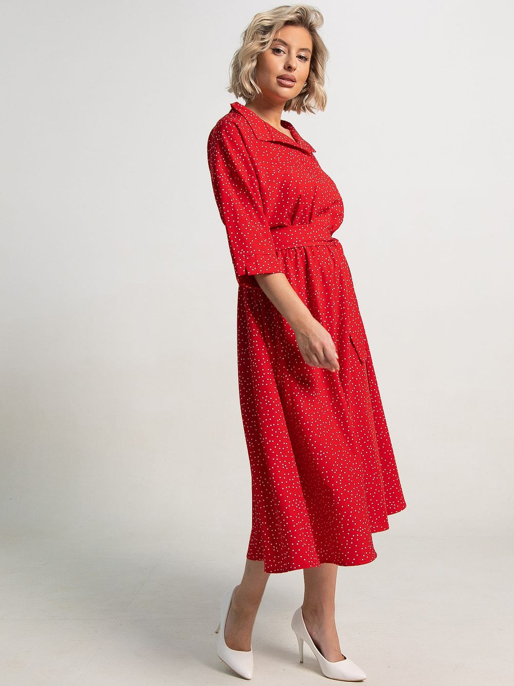 Платье Доминанта (красное) П15637-16М LT Collection